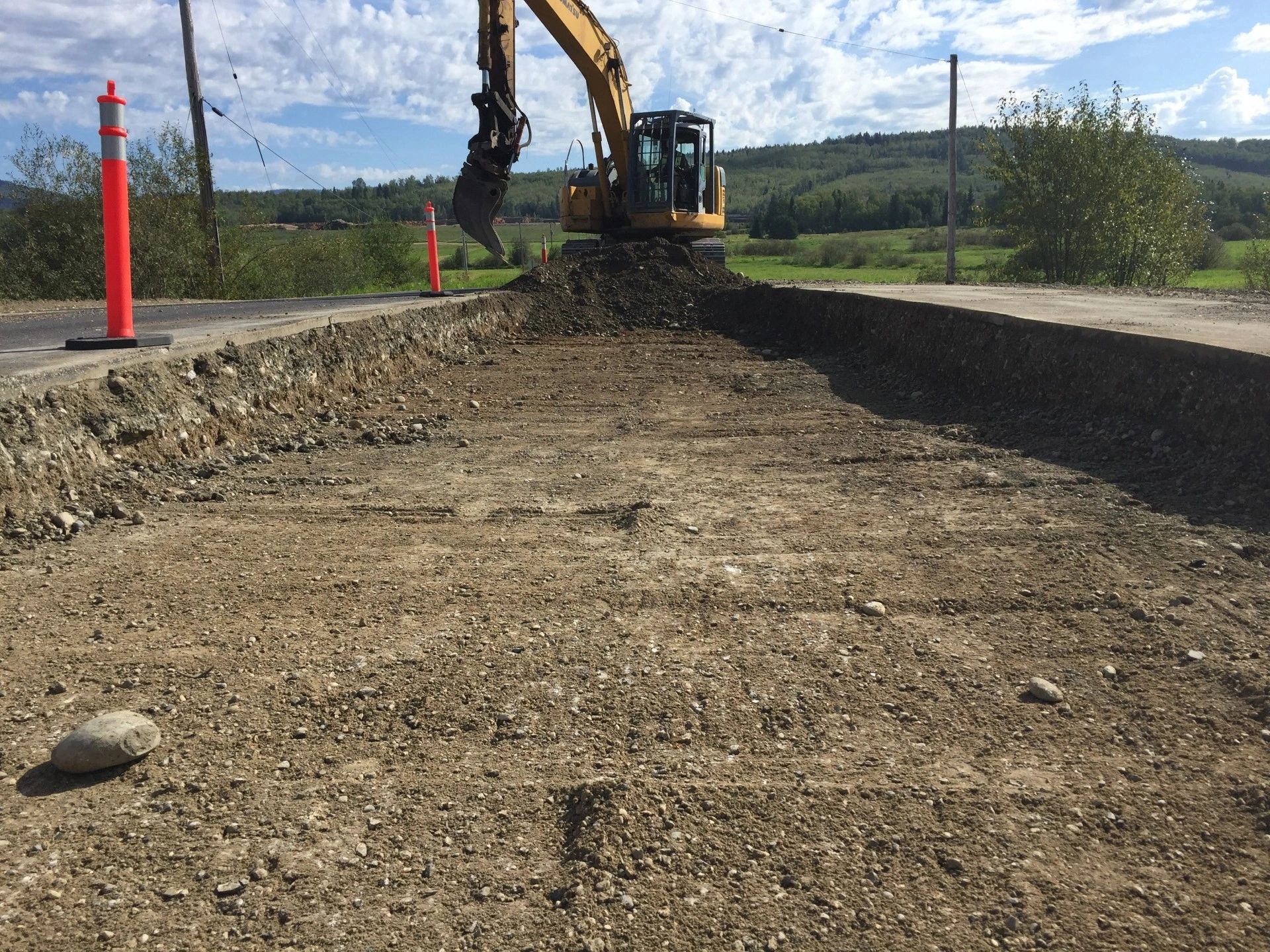 Highway construction