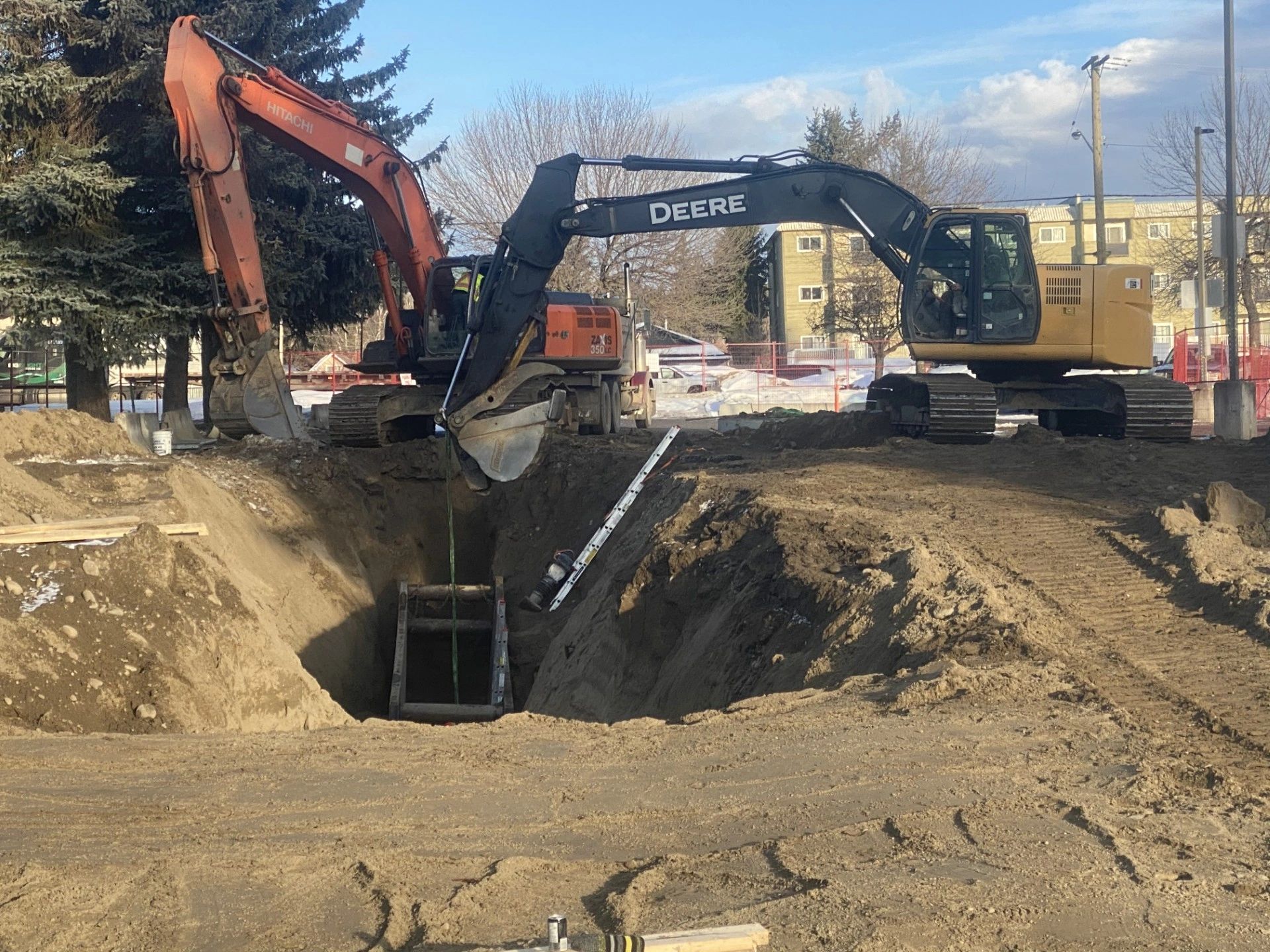 RAM Excavating heavy civil construction