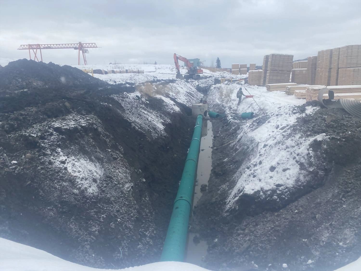 Winter Work Around Production