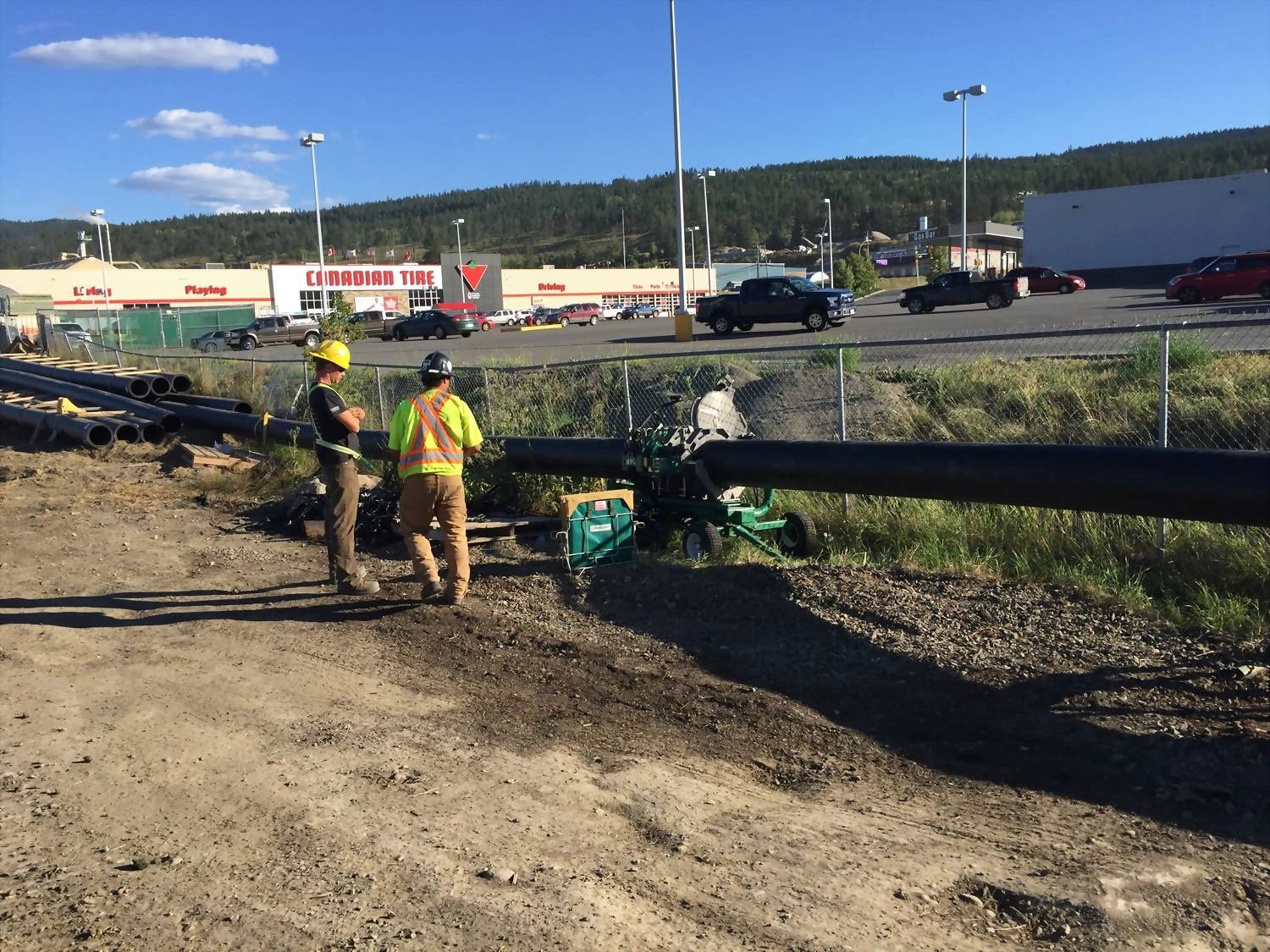 HDPE Fusion for the Bypass